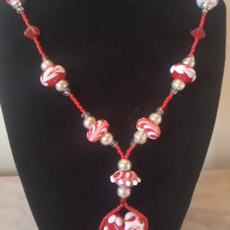 Valentine Lampwork Necklace