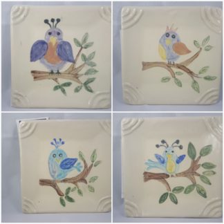 Small Bird Plates