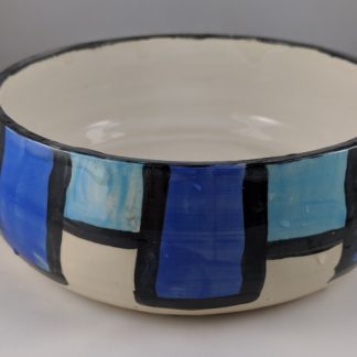 Turquoise and Blue Bowl