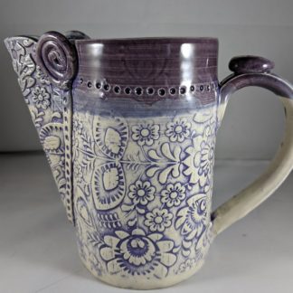 Purple Textured Pitcher