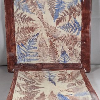Square Fern Plates